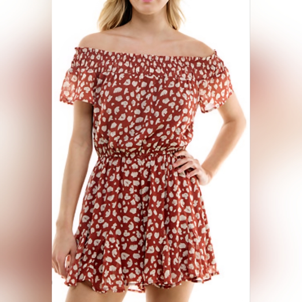 Off The Shoulder Romper